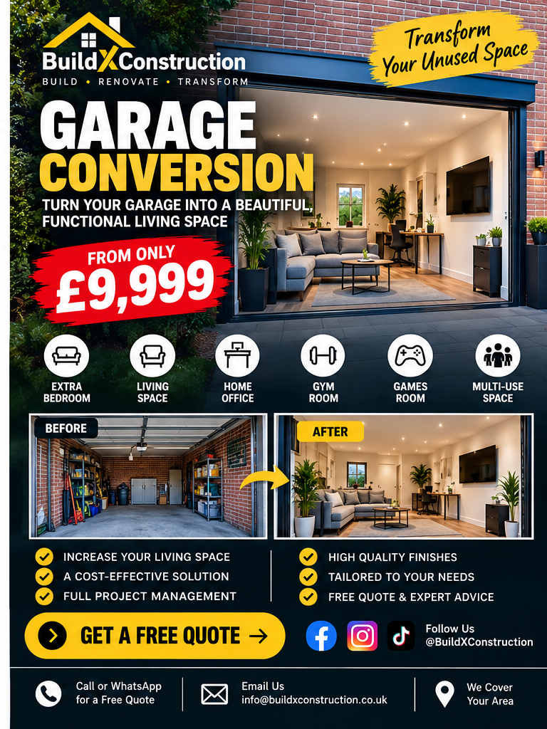 Garage conversions from £9999